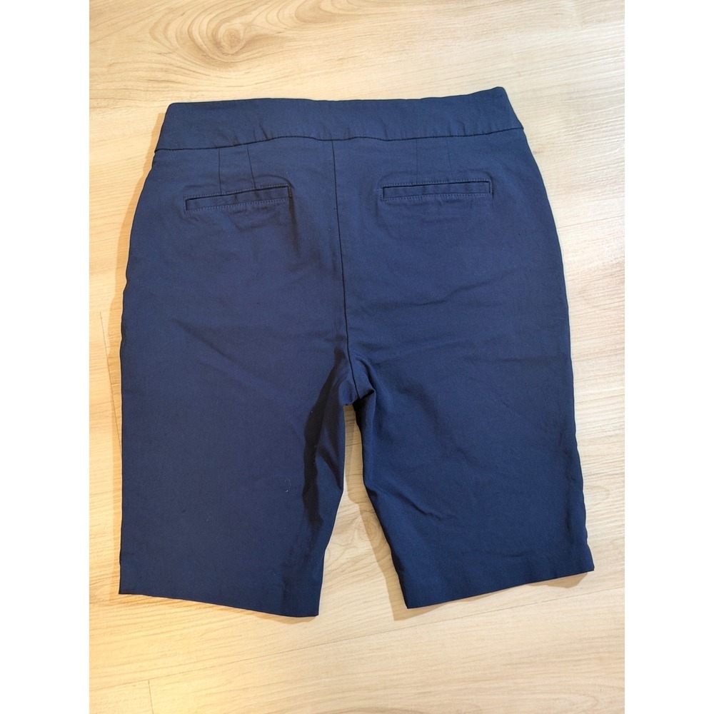 ATTYRE New York Shorts Navy 8 Women Bermuda Stretch Casual